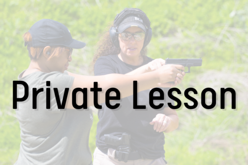 Private Lesson Gun Class in DFW, Texas